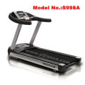 2013 Hot Model Deluxe Commercial gift motorised treadmills with LED